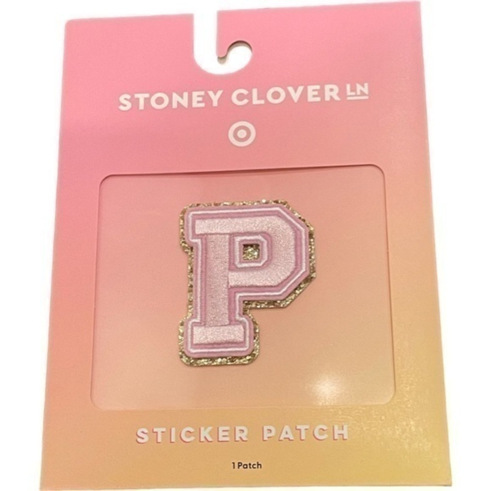 NWT Stoney Clover Lane by Target “P” patch